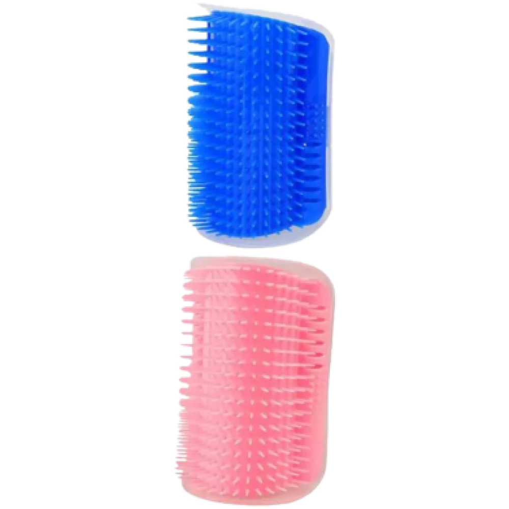 Self Groomer With Catnip Pet Toy For Cat Brush Comb
