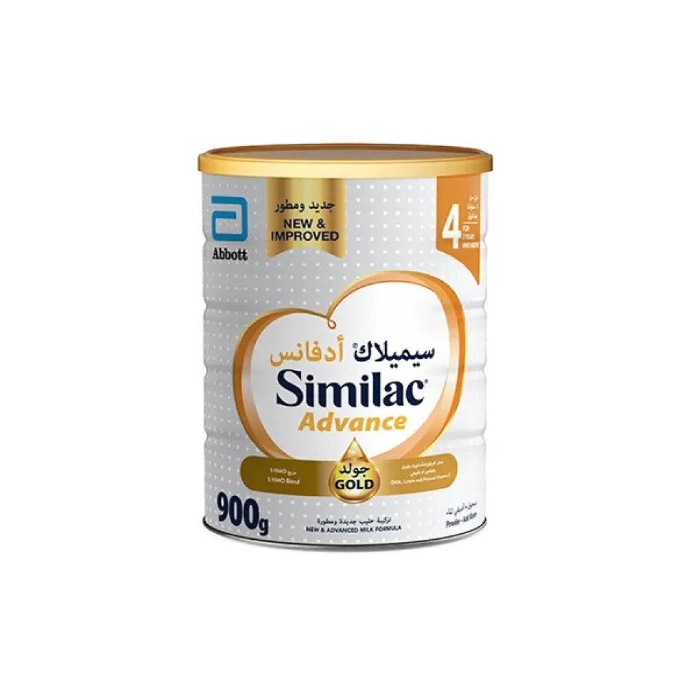 Similac Gold 4 Growing-Up Formula Baby Milk (3+yrs) - 900g