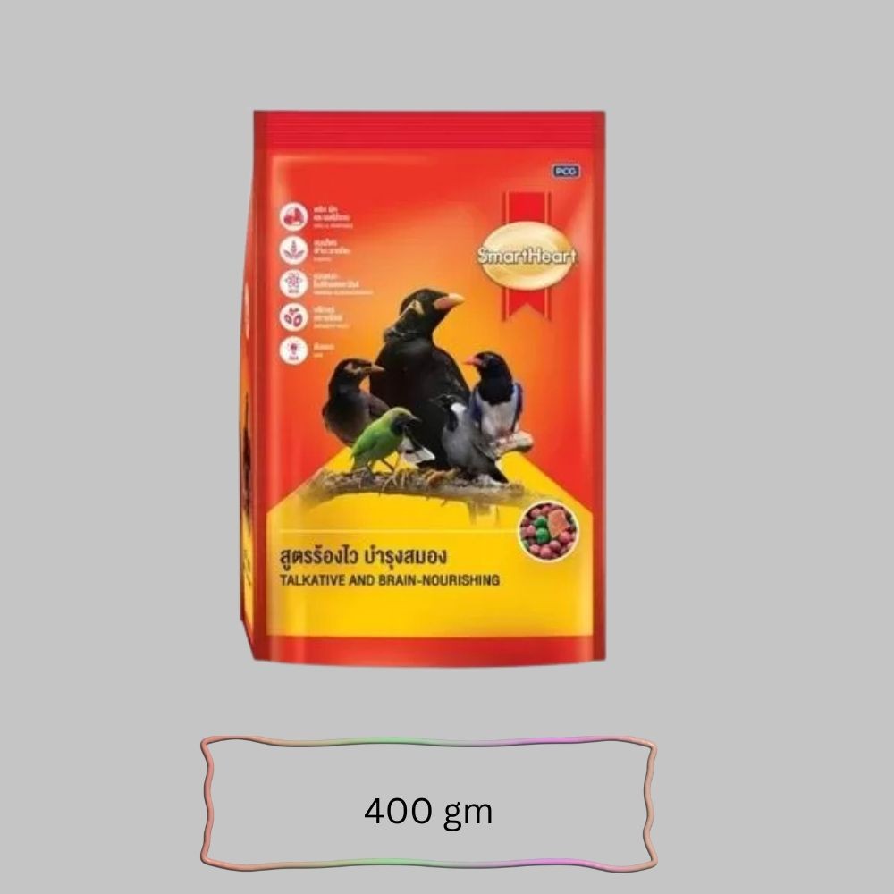 SmartHeart Mynah Bird Food Talkative and Brain Nourishing
