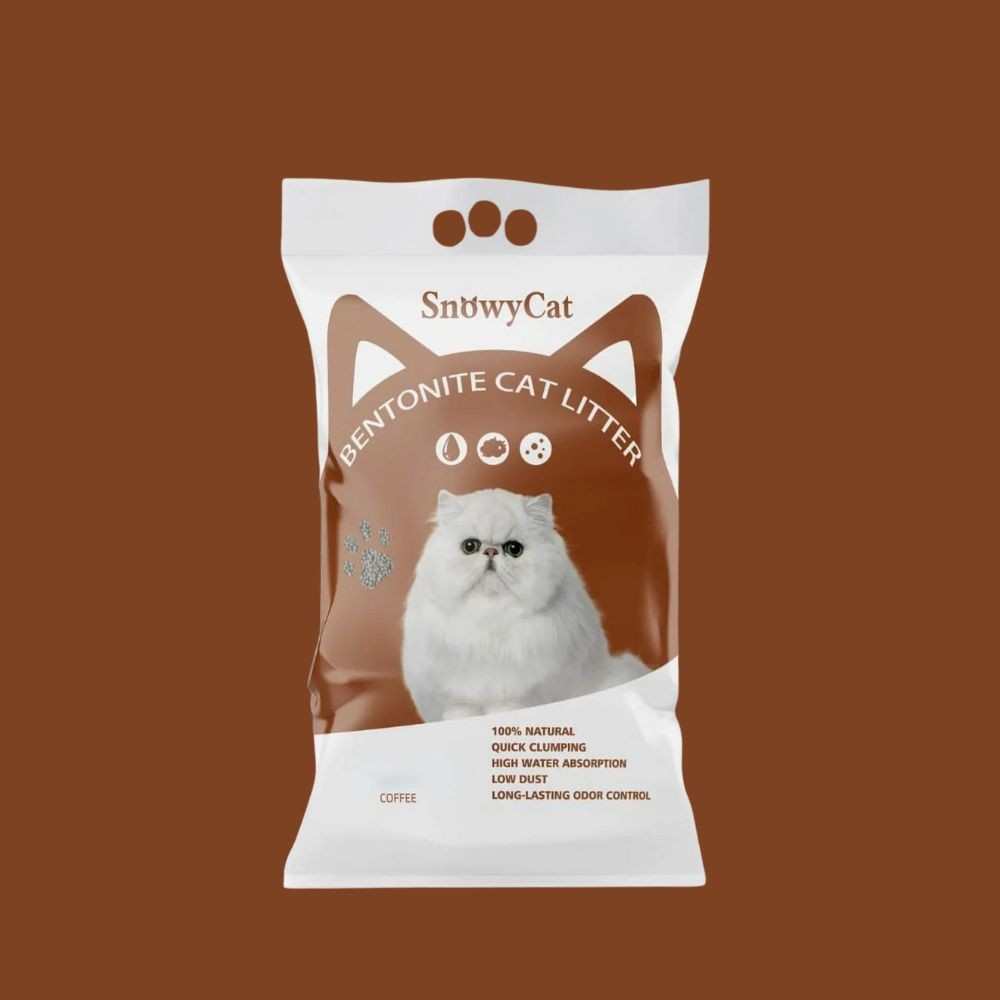 SnowyCat Bentonite Cat Litter Coffee