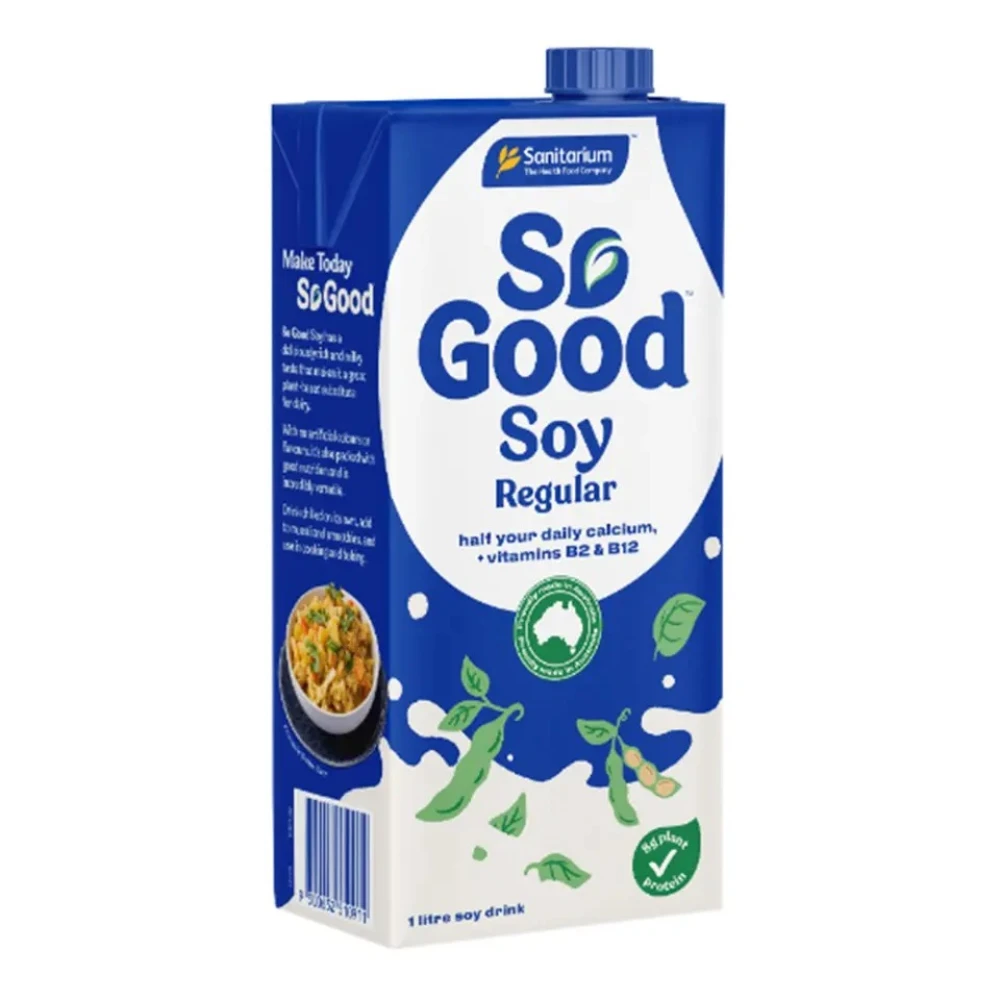 SO GOOD SOYA MILK REGULAR 1LIT