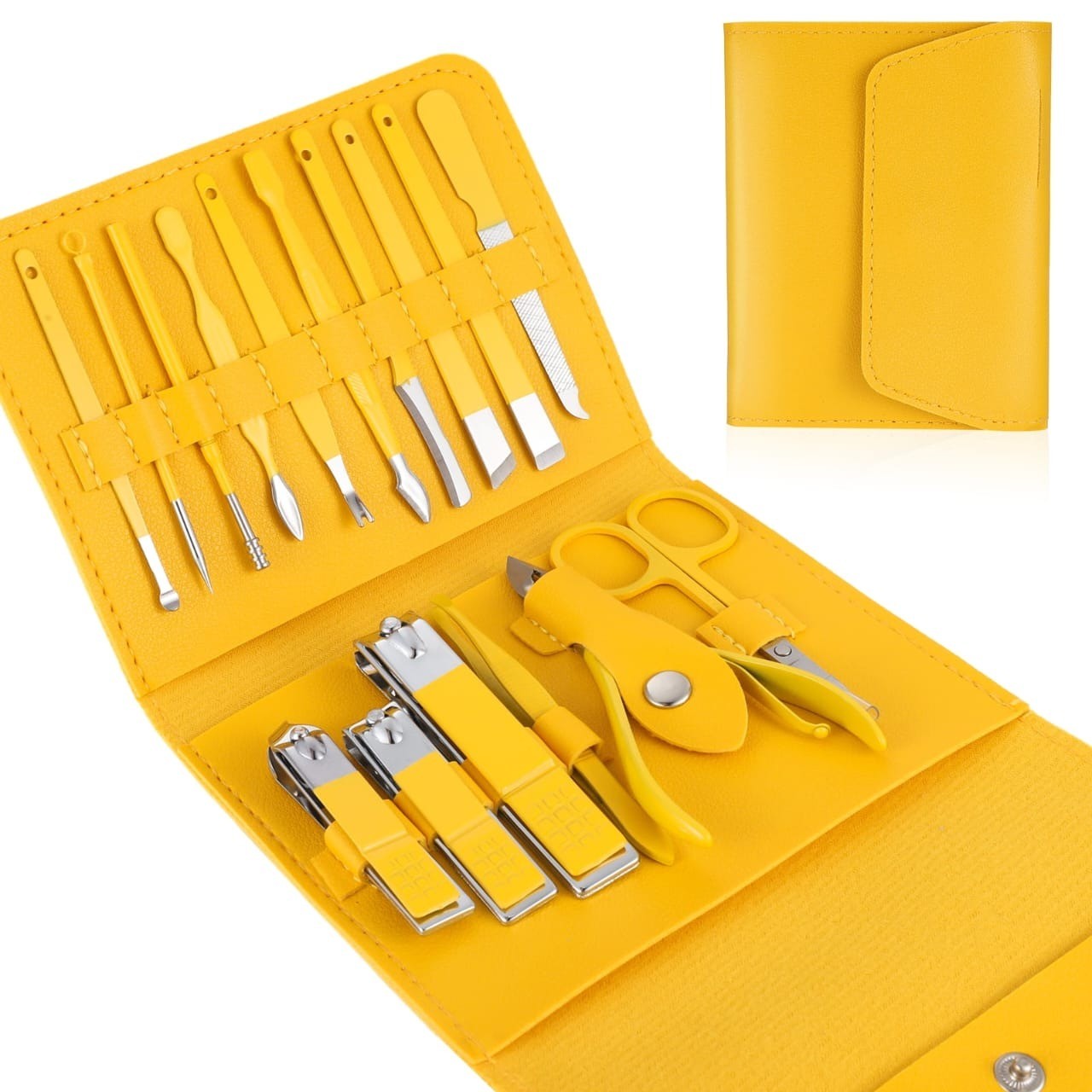 Stainless Steel Nail Cutter Tool Set 16pcs/Set