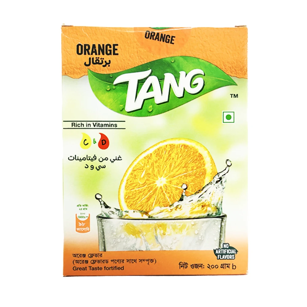 Tang Orange Flavor Drink Powder Pack - 200g