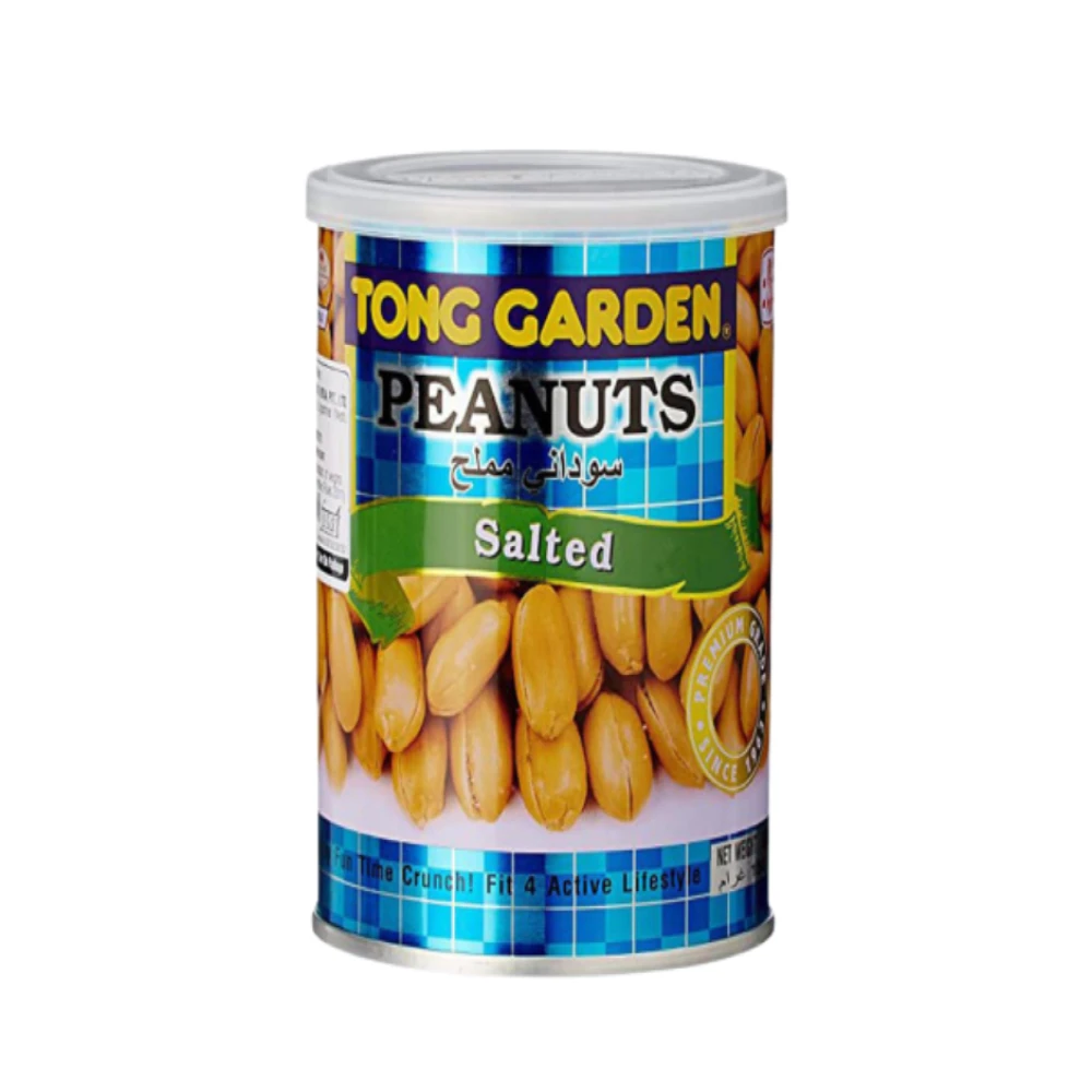 Tong Garden Salted Peamuts Can 150gm