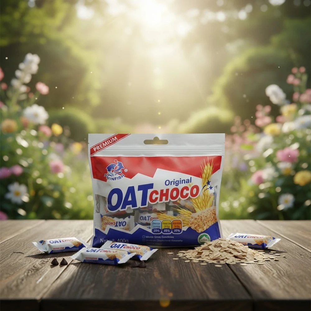 Twinfish Oat Choco Original Flavor - 400g