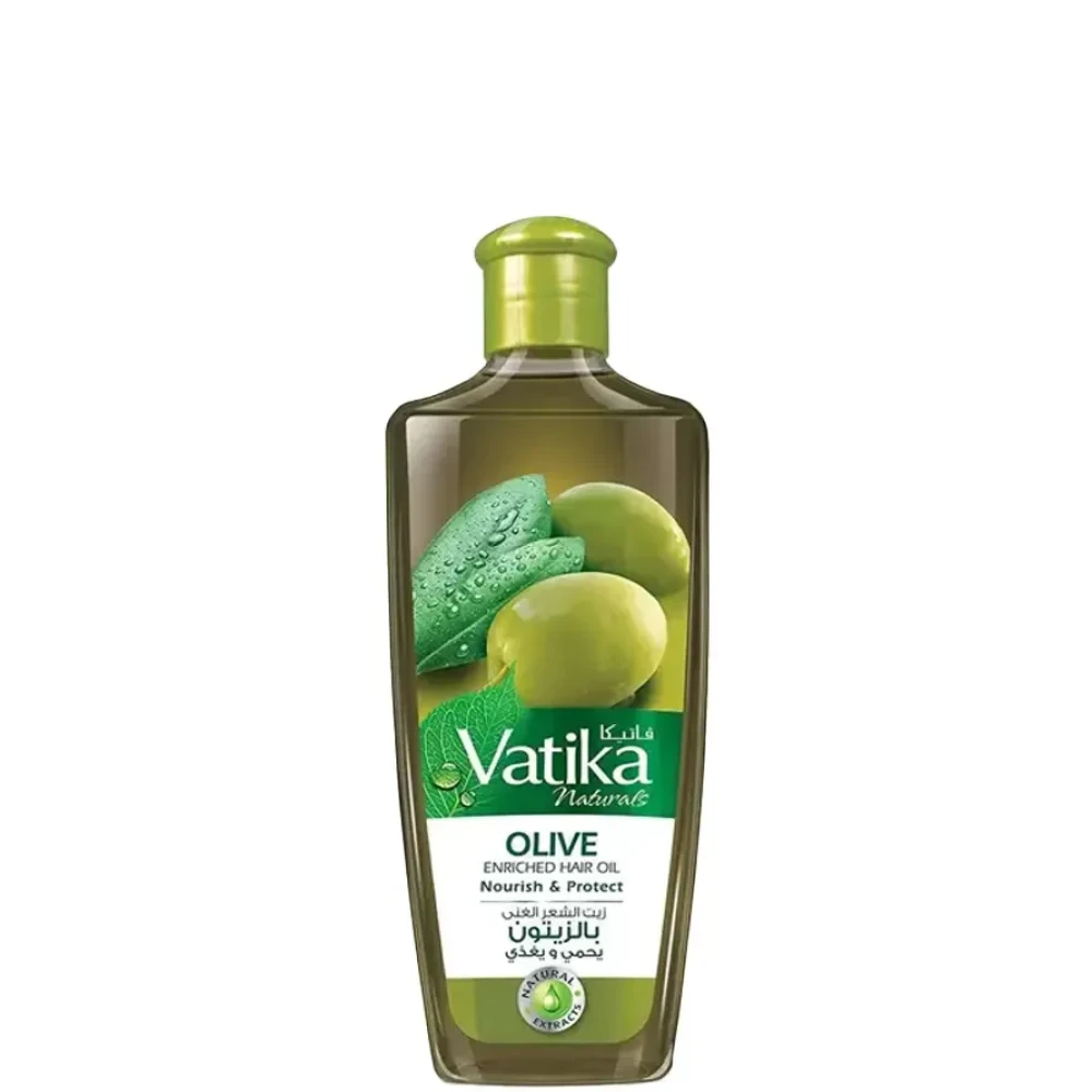Vatika Naturals Olive Enriched Hair Oil Nourish and Protect - 300ml