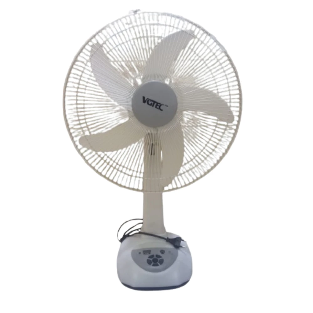 VGTEC Rechargeable Table Fan 16 Inch