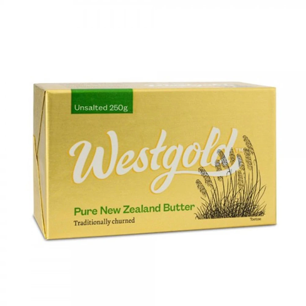 Westgold Butter Unsalted 250gm