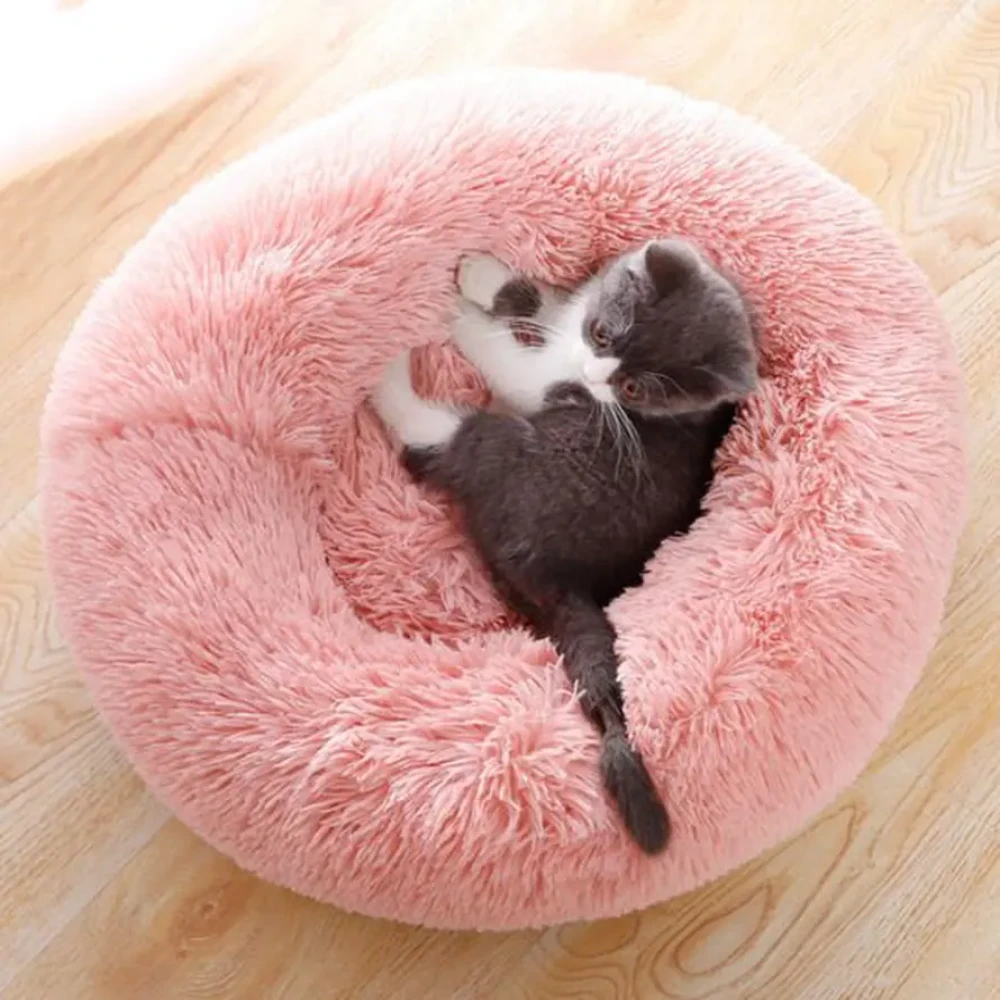 Winter Cozy Cat Bed