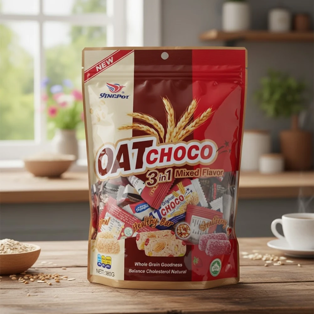 Yingpai Oat Choco Mixed 3 in 1 Flavour - 180g